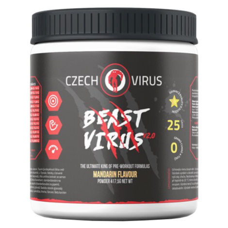 Doplněk stravy Beast Virus V2 - Mandarinka, 395g - 08595661000053 Czech Virus