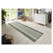 Hanse Home Collection koberce Běhoun Basic 105487 Green - 80x250 cm