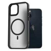 AlzaGuard Matte Case Compatible with MagSafe pro iPhone 14 černý