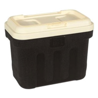 Maelson Box na granule pro 7,5 kg krmiva - černo-béžový - 41 × 25 × 33 cm