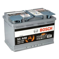 BOSCH S5A 080, 70Ah, 12V, AGM (0 092 S5A 080)