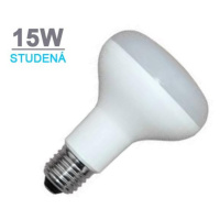 LED žárovka R90 15W 18xSMD2835 E27 1100lm STUDENÁ BÍLÁ