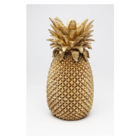 KARE Design Zlatá polyresinová váza Pineapple 50cm