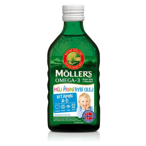 Mollers Omega 3 Můj první rybí olej 250ml