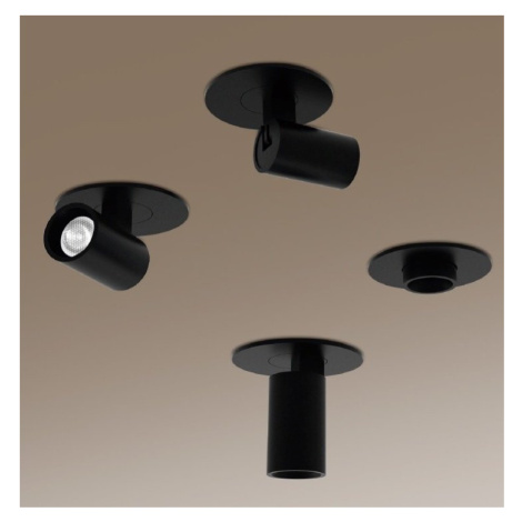 BPM 20115.01.TR.BK-BK.32.ST.9.30 AKCE - Zápustné bezrámečkové svítidlo Micro Martorell černé 2W 