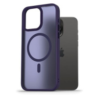 AlzaGuard Matte Case Compatible with Magsafe pro iPhone 15 Pro Max tmavě fialový