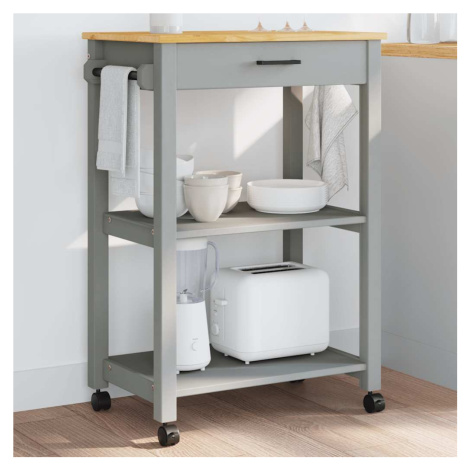 vidaXL Kuchyňský vozík MONZA 60 x 40 x 88,5 cm masivní borové dřevo