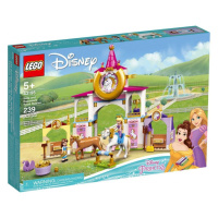 Lego® disney 43195 královské stáje krásky a lociky