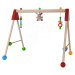 Dřevěná hrazda Baby Gym Trainer Eichhorn výškově nastavitelná pro nejmenší od 3 měsíců
