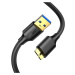 Kabel USB 3.0 - micro USB 3.0 UGREEN 0,5 m (černý)