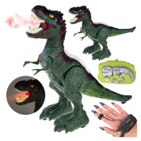 mamido Dinosaurus na dálkové ovládání RC s efekty zelený