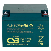 Záložní akumulátor CSB EVX12260i 12V, 26Ah, 350A