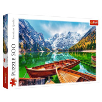 TREFL Puzzle Jezero Braies, Itálie 500 dílků