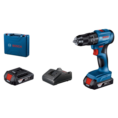 Bosch Professional Aku kombinovaný šroubovák GSB 185-LI 2x aku+nabíječka