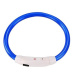 Surtep LED světelný obojek USB Barva Modrá