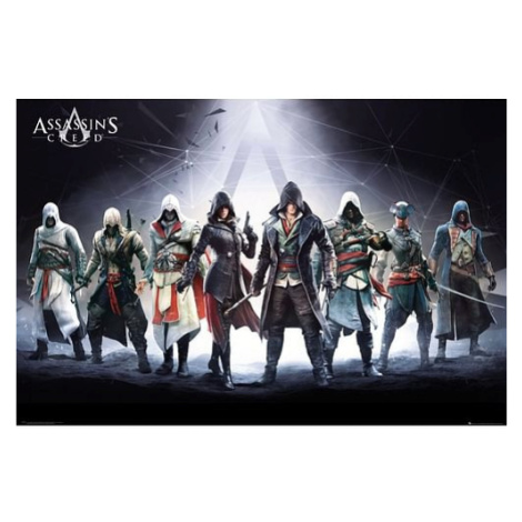 Plakát Assassin s Creed - Postavy GB Eye
