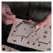 EscapeWelt 3D dřevěná mechanická skládačka hlavolamu Fort Knox Pro