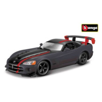 Bburago 1:24 Dodge Viper SRT10 ACR Grey/Black