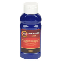 KOH-I-NOOR 0162742051LP Akrylová barva 420 Dark Blue 500 ml 1 ks