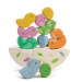 Dřevěná houpačka s ptáčky Rocking Baby Bird Tender Leaf Toys 6 ptáků a 5 vajíček od 18 měs