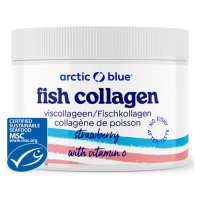 Arctic Blue Fish Collagen Strawberry - Mořský kolagen s vitamínem C jahoda 150 g