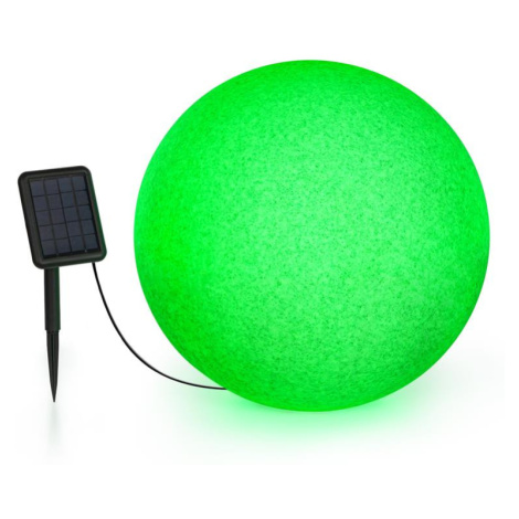 Blumfeldt Shinestone Solar 50, kulová lampa, solární panel, Ø 50 cm, RGB-LED, IP68, akumulátor