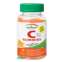 JAMIESON Vitamín C Gummies pomeranč pastilky 60ks