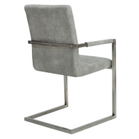 LuxD Židle Imperium Antik šedý kámen