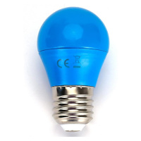 B.V. LED Žárovka G45 E27/4W/230V modrá