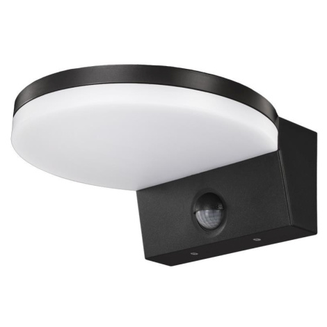 Top Light - LED Venkovní nástěnné svítidlo se senzorem LED/15W/230V IP65 černá Novara C PIR TOP-LIGHT