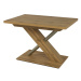 Jídelní stůl UTENDI dub apalačský, šířka 120 cm
