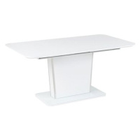Rozkládací jídelní stůl 160/200 x 90 cm bílý SUNDS, 310916