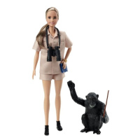 Mattel barbie® inspirující ženy™ jane goodall, hcb82