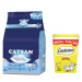 Catsan Hygiene Plus stelivo 18 l + Dreamies snack 2 x 350 g - 15 % sleva - 18 l + 2 x 350 g Drea