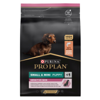 Pro Plan Puppy Small & Mini Sensitive Skin Optiderma 3 kg