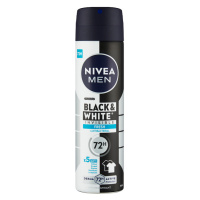 Nivea Men Black & White Invisible Fresh Sprej antiperspirant 150ml