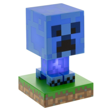 Icon Light Minecraft - Creeper modrý PALADONE
