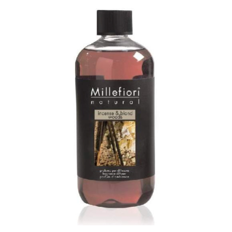 Millefiori Difuzér NATURAL náplň Incense & Blond Woods 250ml Millefiori Milano