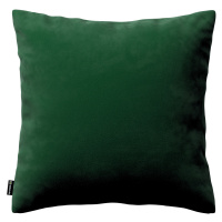 Dekoria Kinga - potah na polštář jednoduchý, lahvová zeleň, 60 x 60 cm, Velvet, 704-13