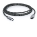 EPICO kabel USB-C, opletený, 240W, 2m, šedá - 9915141300019