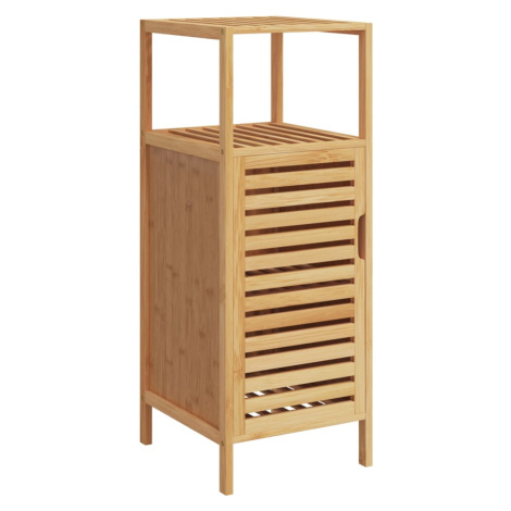 vidaXL Koupelnová skříňka s policí 36 x 33 x 87 cm bambus