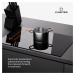 Klarstein Masterzone 77 Hybrid, indukční varná deska, max. 7200 W, vestavěný, 4 zóny Flex, techn