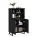 vidaXL Skříň highboard černá 60 x 36 x 110 cm kompozitní dřevo