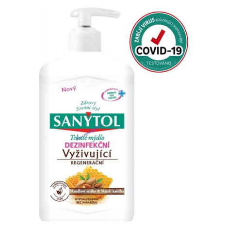 Sanytol dezinfekční mýdlo - vyživující 250 ml