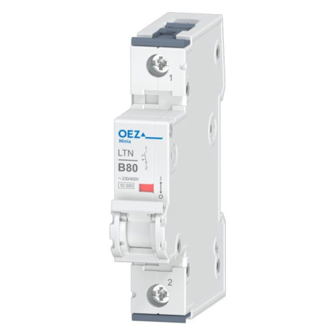 OEZ DC jistič 80A, LTN-80B-1, 1P, 24-72 VDC