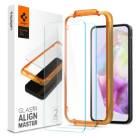 Spigen Glass tR AlignMaster 2 Pack - Samsung Galaxy A35