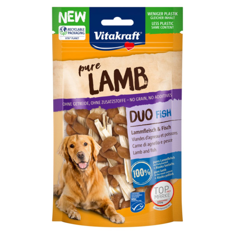 Vitakraft LAMB Duo jehněčí a ryba s certifikátem MSC 3 × 80 g