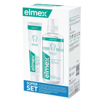 Elmex Sensitive Ústní voda 400 ml + Zubní pasta 75 ml
