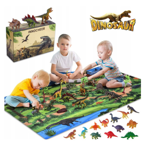 Hrací Podložka S Figurkami Dinosaurů T-rex 21EL.