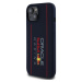 Oracle Red Bull Racing Silicone Vertical Logo MagSafe kryt iPhone 15 modrý